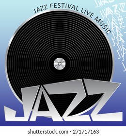 An example of a poster for a jazz festival.