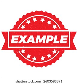 Example Rubber Stamp Seal design