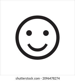 an example of a smiley facial expression made into a vector