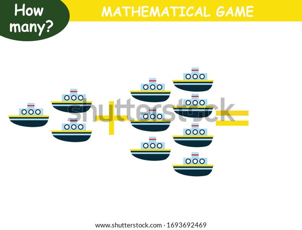 examples of addition with cars. educational\
page with mathematical examples for\
children.