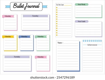 examples of bullet journal ideas examples of bullet journal templates