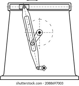 Examples of different mechanisms used in different machines, instruments, and devices