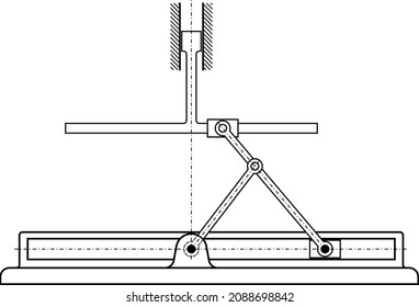 Examples of different mechanisms used in different machines, instruments, and devices