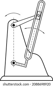 Examples of different mechanisms used in different machines, instruments, and devices