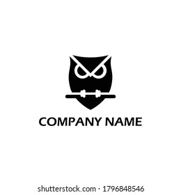 ejemplos de logotipos modernos y sencillos de búho y animales