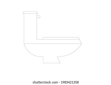 665 Toilet seat sketch Images, Stock Photos & Vectors | Shutterstock