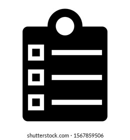 exams icon isolated sign symbol vector illustration - high quality black style vector icons
