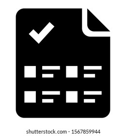 exams icon isolated sign symbol vector illustration - high quality black style vector icons
