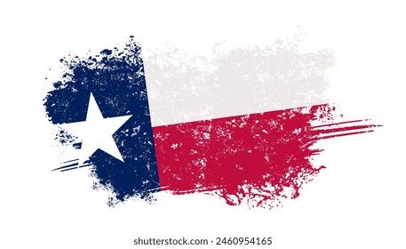 exas, texas flag -vector illustration, grunge country flag