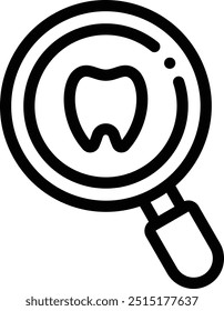 ícone de escavação. Design De Estilo Linear Fino Isolado Em Plano De Fundo Branco