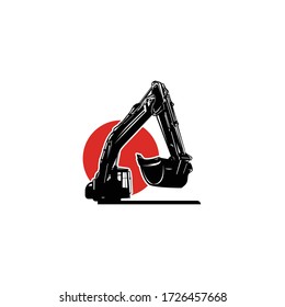 excavation illustration for your machine or enginering company