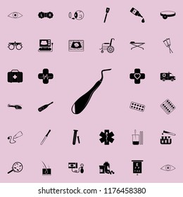 excavator dental icon. Medicine icons universal set for web and mobile