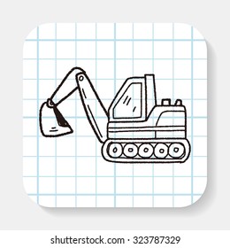 Excavator doodle