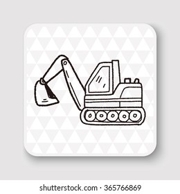 Excavator doodle