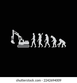 Excavator Driver Evolution Heavy Equipment Operator