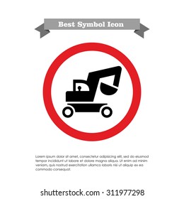 Excavator icon