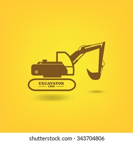 Excavator icon 