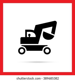 Excavator icon