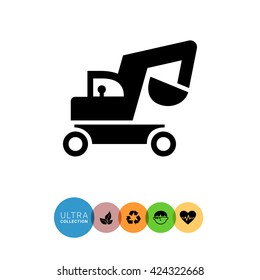 Excavator icon