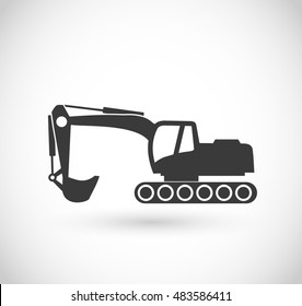 Excavator icon 