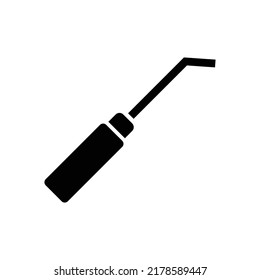 Excavator icon, full black. Suitable for website, content design, poster, banner, or video editing needs