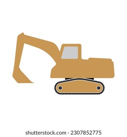 excavator icon vector illustration design