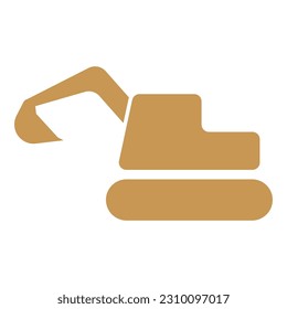 diseño de ilustración de vector de icono de excavación