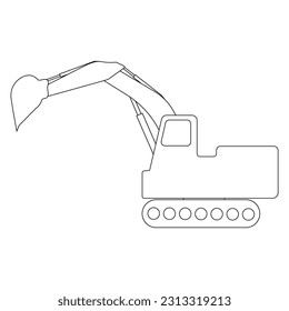 excavator icon vector illustration design