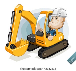 Excavator with Labor