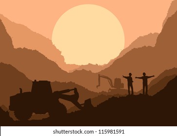 工事現場 ユンボ のイラスト素材 画像 ベクター画像 Shutterstock