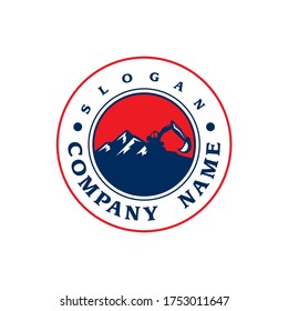 EXCAVATOR LOGO , BULLDOZER LOGO