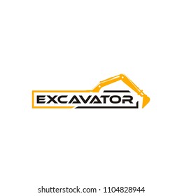 excavator logo design