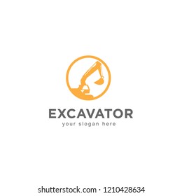 excavator logo design