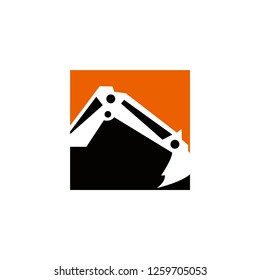 excavator logo design