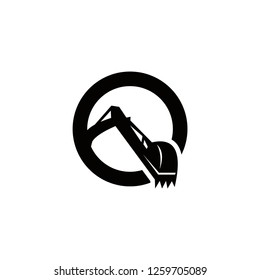 excavator logo design