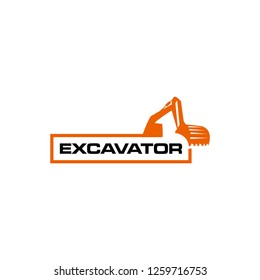 excavator logo design
