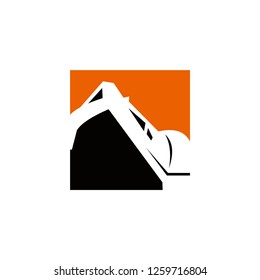 excavator logo design