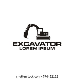 Excavator logo design