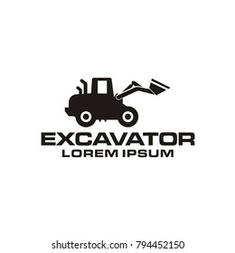 Excavator logo design