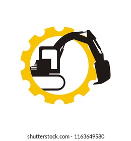 excavator logo design inspiration