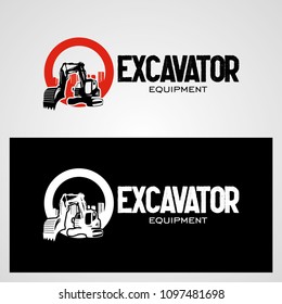 Excavator Logo Designs Template