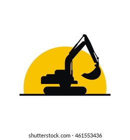 Excavator logo icon