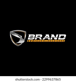 excavator logo template cool modern logo for business in heavy equipment rental etc