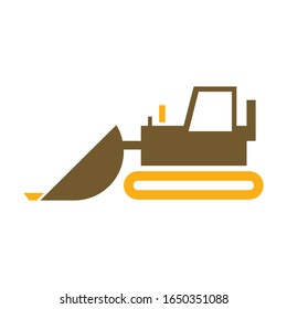 Excavator logo template vector icon design