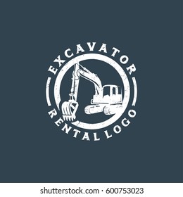 Excavator Rental Logo