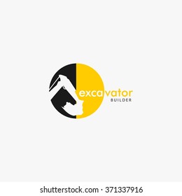 Excavator Vector Logo