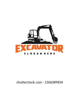 Excavator Logo Template Stock Vector (Royalty Free) 1151254592 ...