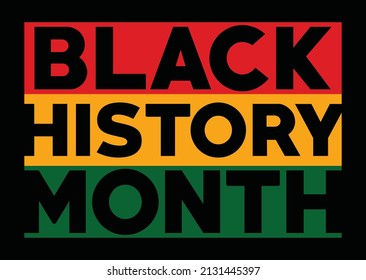 Excellence Black History Month. African American History Annual Celebrate.  February days. United States Poster, Card, Banner, and Background. Vector illustration design.