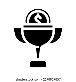 excellence business ethics glyph icon vector. excellence business ethics sign. isolated symbol illustration