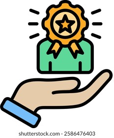 Excellence Icon Element for Design